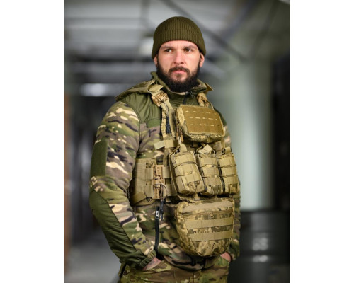 Плитоноска 4 точки скидання  7.62 pixel ВТ5333 — фото 3