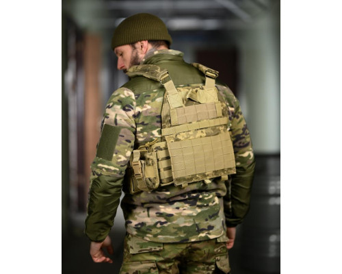 Плитоноска 4 точки скидання  7.62 pixel ВТ5333 — фото 4
