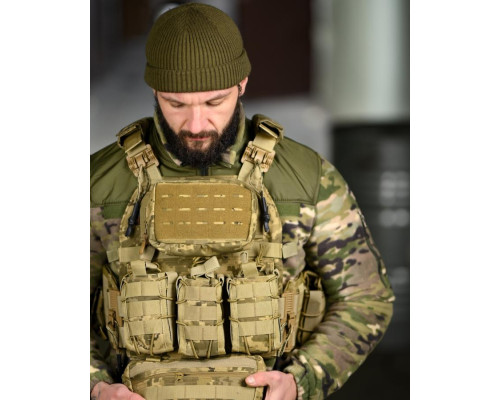 Плитоноска 4 точки скидання  7.62 pixel ВТ5333 — фото 7