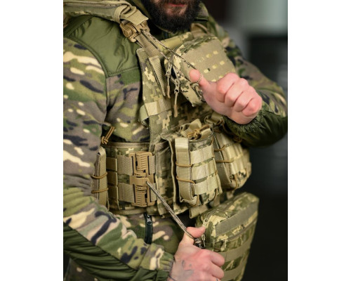 Плитоноска Single sword 4 точки скидання ВТ5335 — фото 7