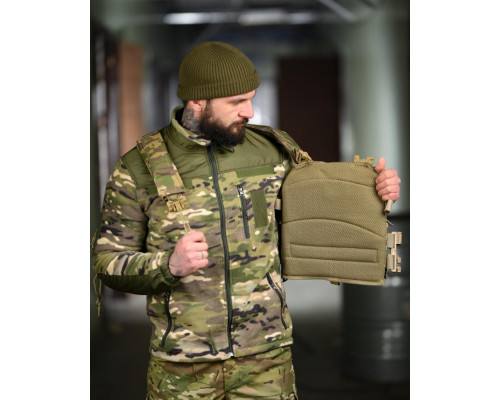Плитоноска Asdag з 4 точками швидкого скидання (Multicam) — фото 7