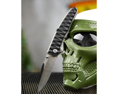 Ніж викидний D2 black ВТ5338