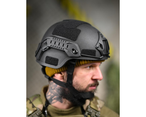 Шолом Helmet black ТР6741 — фото 3