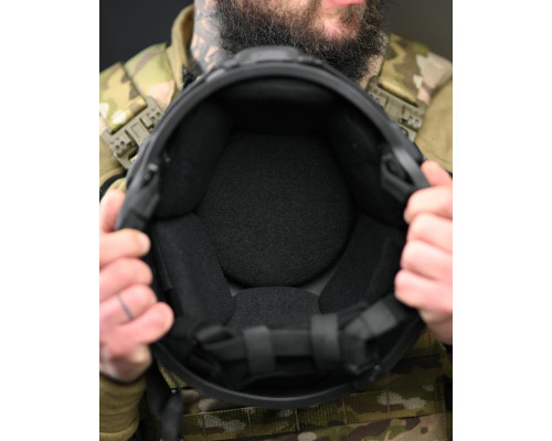 Шолом Helmet black ТР6741 — фото 7