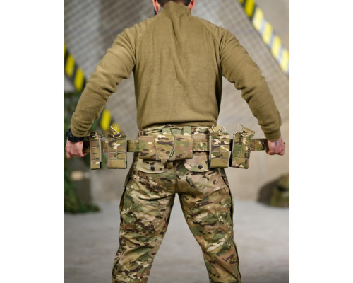 Функціональний тактичний пояс (battle belt) мультикам ТР6755