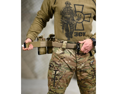 Функціональний тактичний пояс (battle belt) мультикам ТР6755 — фото 3