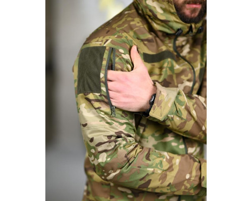 Літня тактична куртка мультікаму ТР6769 — фото 8