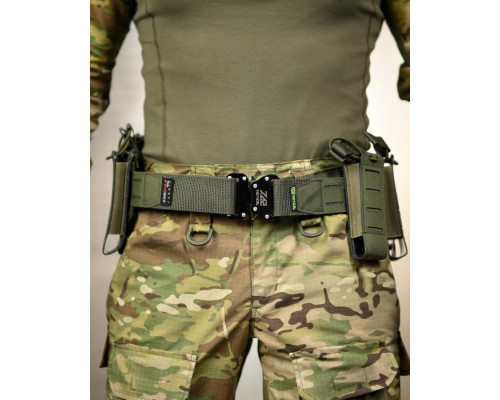 Функціональний тактичний пояс (battle belt) оливковий ТР6773 — фото 2
