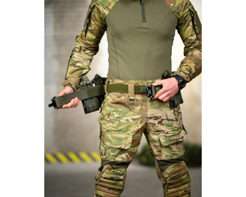 Функціональний тактичний пояс (battle belt) оливковий ТР6773 — фото 6