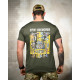 Tactical t-shirt SELION Unlocked olive TR6781 — фото 4