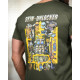 Tactical t-shirt SELION Unlocked olive TR6781 — фото 6