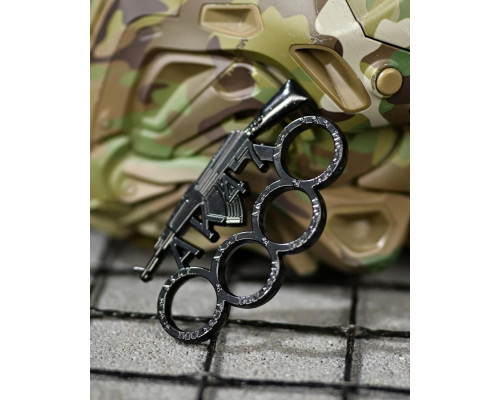 Кастет AK47 чорний ТР6839