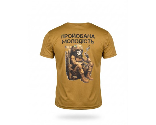Тактична футболка SELION  Молодість кайот    ТР6846