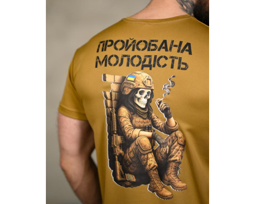 Тактична футболка SELION  Молодість кайот    ТР6846 — фото 6