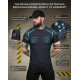 Тактична футболка (Compression Fit) синя ТР6914
