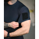 Тактична футболка (Compression Fit) синя ТР6914 — фото 6