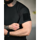 Тактична футболка (Compression Fit) чорна ТР6915 — фото 6