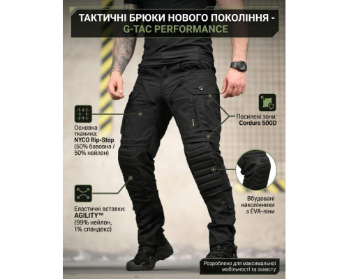 Тактичні штани Scorpion OCP black ТР6920
