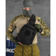 Сумка через плече тактична SILVER KNIGHT black РГ5516