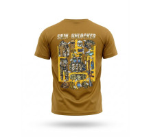 Тактична футболка SELION Unlock coyot ТР6927