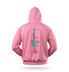 Мілітарі худі FAXIS Gun pink ТР6963