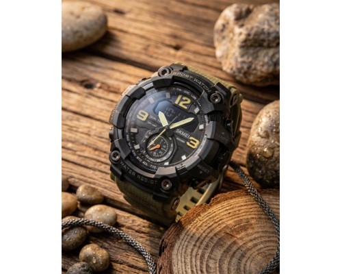 Годинники Skmei Army Green. ТР6856