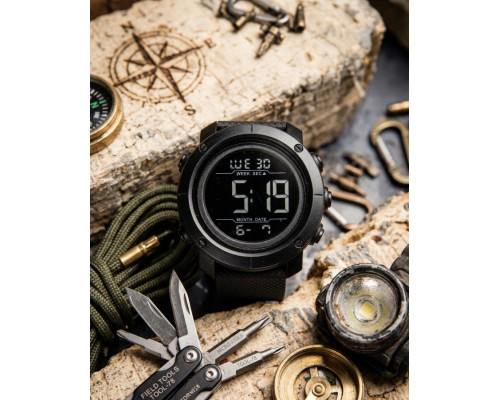 Годинник skmei 497 black ТР6862