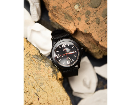 Годинники skmei quartz black ТР6864 — фото 4