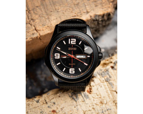 Годинники skmei quartz black ТР6864 — фото 6