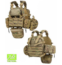 Плитоноска 7.62 з рюкзаком Multicam ТР6021