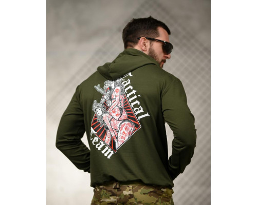 Мілітарі худі TRENASH tactical oliva ТР6031 — фото 8