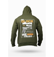 Мілітарі худі TRENASH Glock олива ТР6035