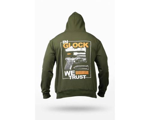 Мілітарі худі TRENASH Glock олива ТР6035