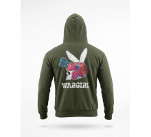Мілітарі худі TRENASH Wargirl олива ТР6090