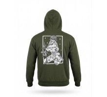 Мілітарі худі TRENASH Only guns олива ТР6093