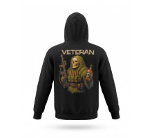 Мілітарі худі TRENASH Veteran black ТР6095