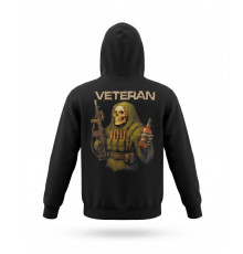 Мілітарі худі TRENASH Veteran black ТР6095