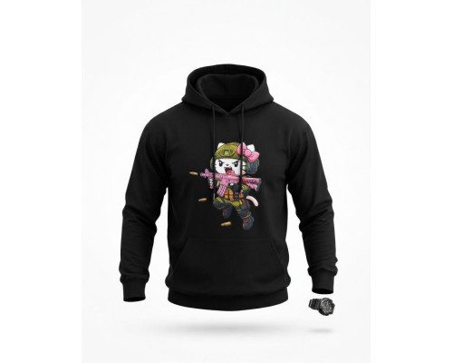 Мілітарі худі TRENASH Warrior black ТР6096