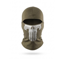 Балаклава Skull oliva ВТ4636