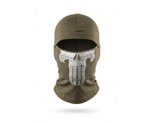 Балаклава Skull oliva ВТ4636