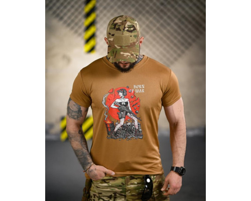 Тактична футболка Born of war coyot ВТ4723