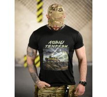 Тактична футболка BORN OF WAR Ловці темряви Black ВТ4724