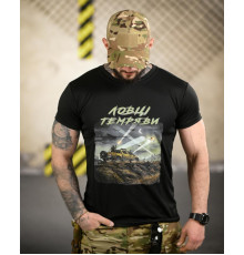Тактична футболка BORN OF WAR Ловці темряви Black ВТ4724
