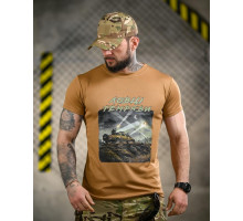 Тактична футболка BORN OF WAR Ловці темряви coyot ВТ4727