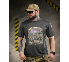 Тактична футболка BORN OF WAR Молодість grey ВТ4730