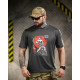 Тактична футболка Born of war grey ВТ4731