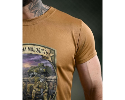 Тактична футболка BORN OF WAR Молодість coyot ВТ4717 — фото 5
