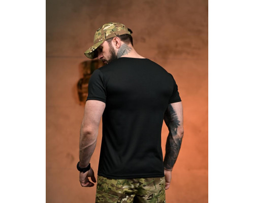 Тактична футболка SELION Tactical black РН2536 — фото 5