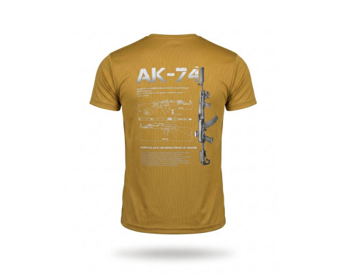 Тактична футболка SELION АК-74 кайот РН2542