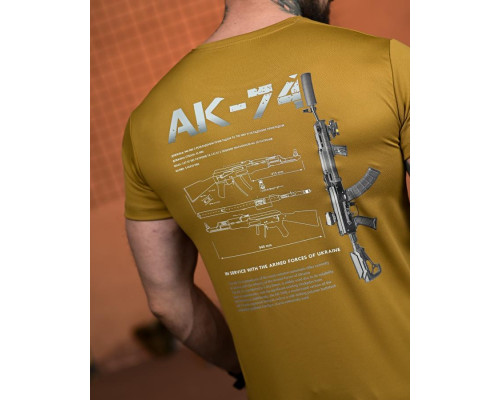 Тактична футболка SELION АК-74 кайот РН2542 — фото 6